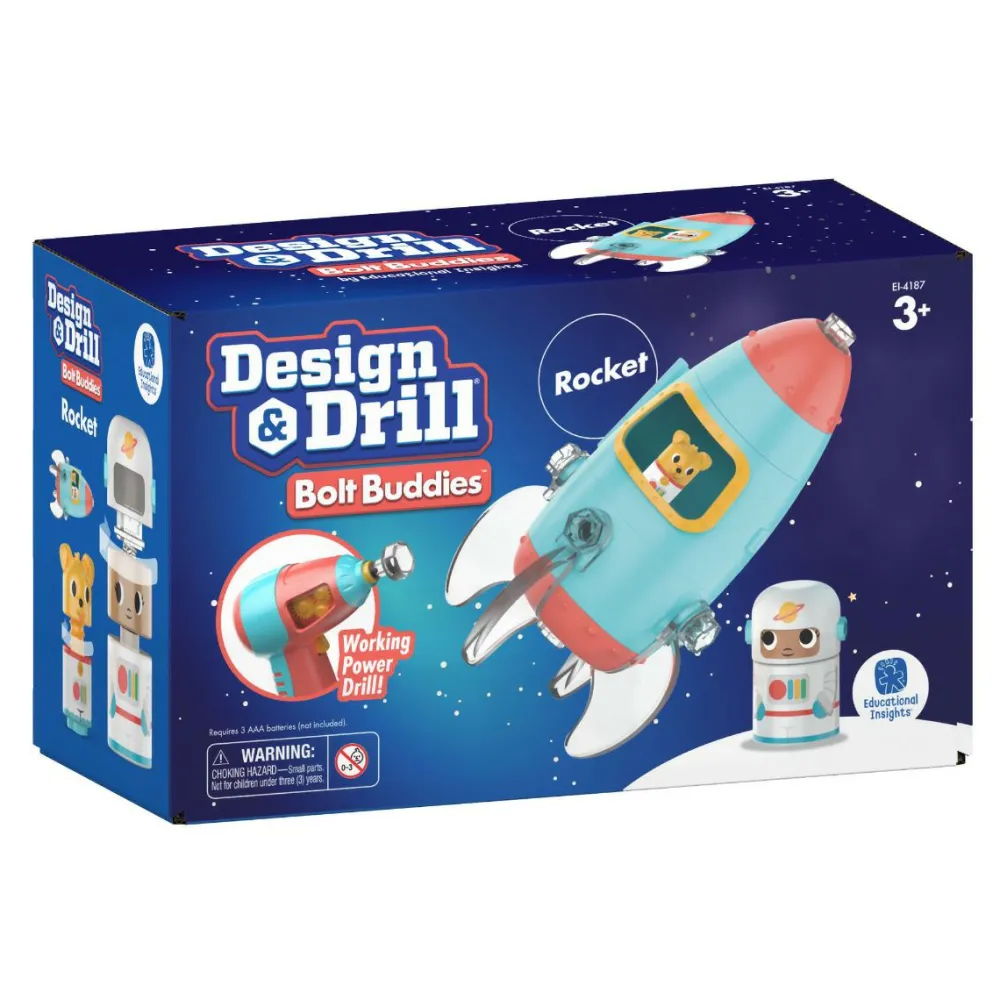 Learning Resources Skru & Design - Rumraket| Byggesæt