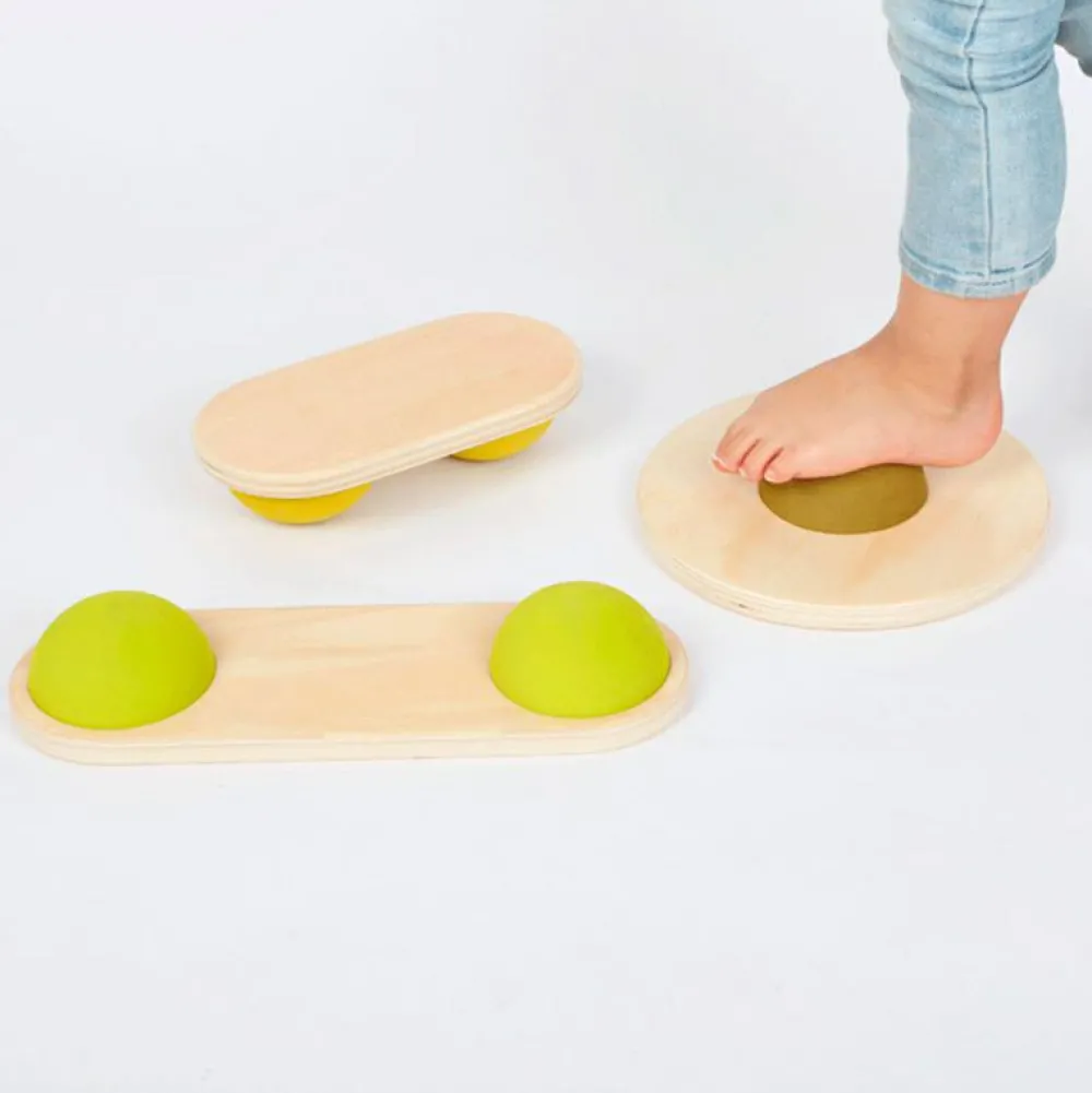 small foot balancesten, 8 dele| Grovmotorik|Balanceleg