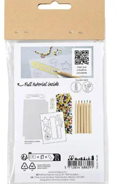 Creativ Company Smykkekit mini - Armbånd m. krympeplast| Lav Selv Smykker