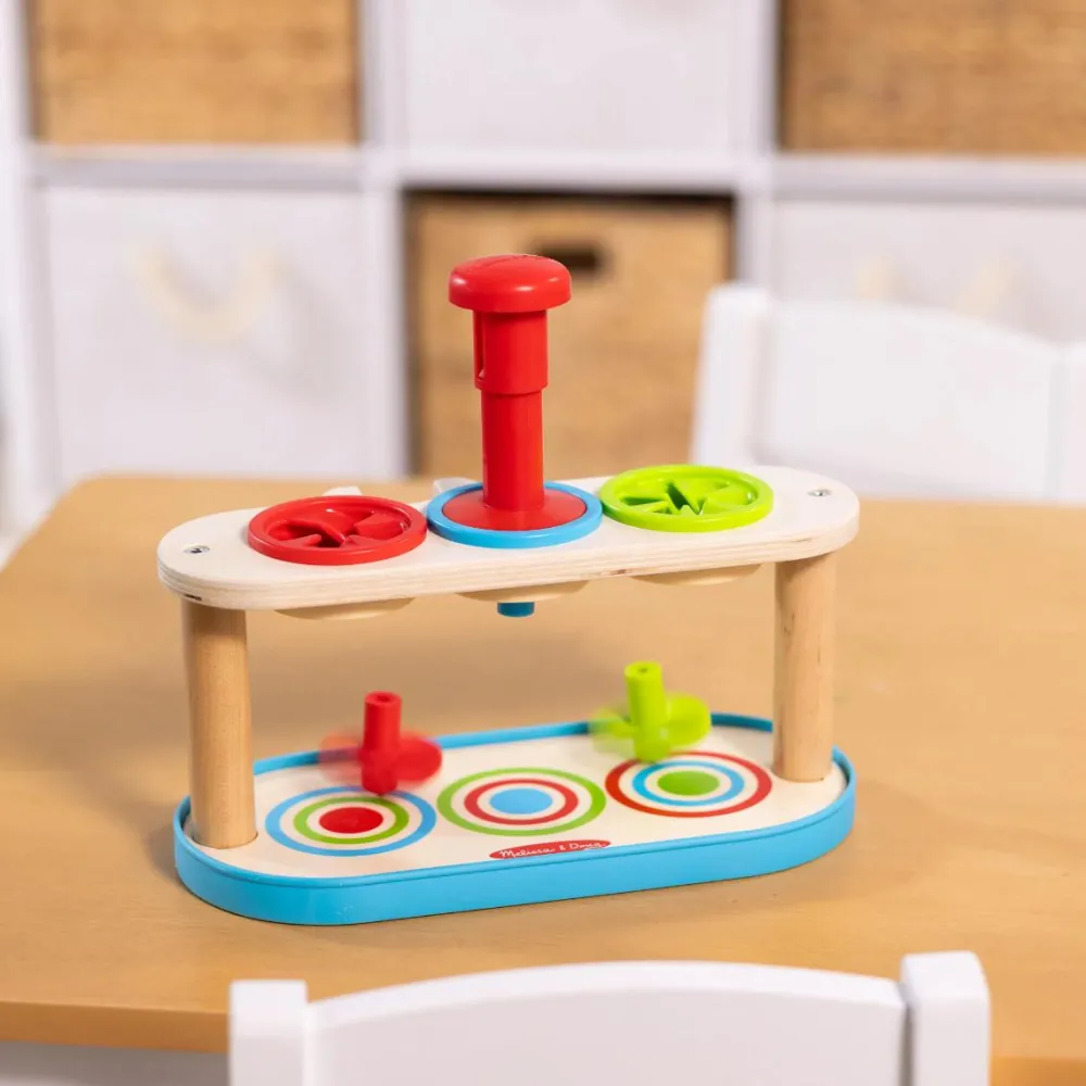 Melissa & Doug Snurretoppe - Inkl. affyringssystem| Tumlinge Legetøj