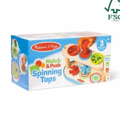 Melissa & Doug Snurretoppe - Inkl. affyringssystem| Tumlinge Legetøj