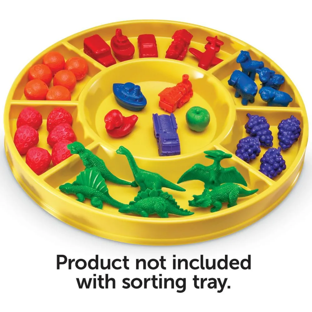 Learning Resources Sorteringsbakke af plast, Ø28 cm| Sorterings- & Stablelegetøj
