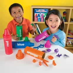 Learning Resources Sorteringssæt - Alle regnbuens farver| Sprog & Leg|Matematik & Leg
