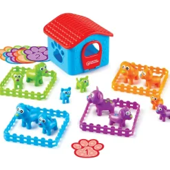 Learning Resources Sorteringssæt - Hundehvalpe| Logik & Talforståelse|Matematik & Leg