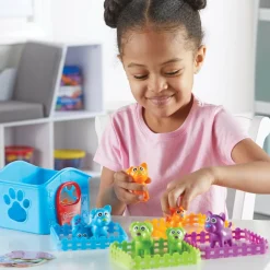 Learning Resources Sorteringssæt - Hundehvalpe| Logik & Talforståelse|Matematik & Leg