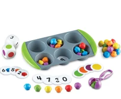 Learning Resources Sorteringssæt - Mini Cupcakes| Logik & Talforståelse|Finmotorik