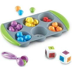 Learning Resources Sorteringssæt - Mini Cupcakes| Logik & Talforståelse|Finmotorik