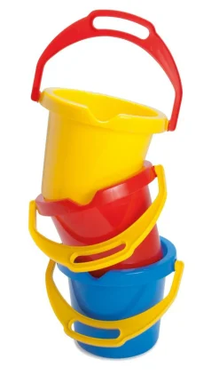 Dantoy Spand med hældetud 14 cm. (ass. farver)| Økologisk Eller Bæredygtig|Udeleg