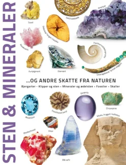 Sten & mineraler... og andre skatte fra naturen| Naturvidenskab|Fagbøger