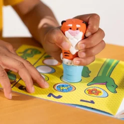 Melissa & Doug Sticker WOW! aktivitetssæt - Tiger| Legetøj Til Ferien|Tegne- & Malegrej