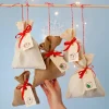 Creativ Company Stofpose 15 x 20 cm - Brun, 4 stk| Jul