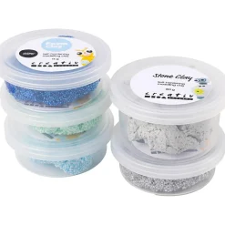Creativ Company Stone Clay & Foam Clay - Cool mix| Kreativ Leg