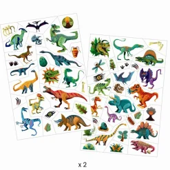 Djeco Tatoveringer - Dinosaurer| Påske|Fastelavn