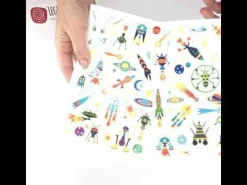 Djeco Tatoveringer, Glow-in-the-dark - I rummet| Påske|Fastelavn