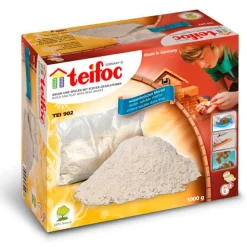 Teifoc Byggesæt tilbehør - Cement 1 kg| Skolesjov|Byggesæt