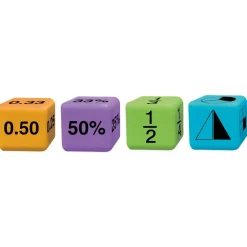 Learning Resources Terning - Lær ens værdi, 16 stk.| Logik & Talforståelse|Matematik & Leg
