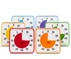 Time Timer - Klassesæt m. 3 stk|Børn Logik & Talforståelse|Hjælpemidler