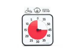 Time Timer Medium (19 x 19 cm)|Børn Logik & Talforståelse|Hjælpemidler