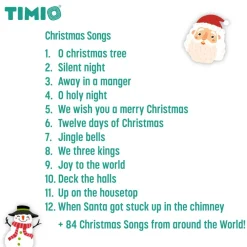 TIMIO tilbehør - Disc m. julesange| Legetøj Til Ferien|Jul