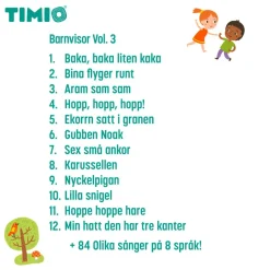 TIMIO tilbehør - Disc sæt 4| Legetøj Til Ferien|Interaktivt Legetøj