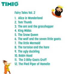TIMIO tilbehør - Disc sæt 4| Legetøj Til Ferien|Interaktivt Legetøj