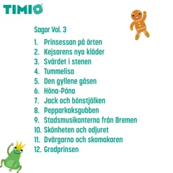 TIMIO tilbehør - Disc sæt 4| Legetøj Til Ferien|Interaktivt Legetøj