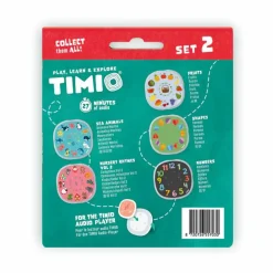 TIMIO tilbehør - Disc sæt 2| Legetøj Til Ferien|Interaktivt Legetøj