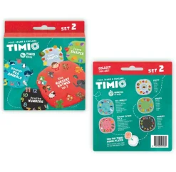 TIMIO tilbehør - Disc sæt 2| Legetøj Til Ferien|Interaktivt Legetøj