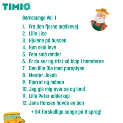 TIMIO tilbehør - Disc sæt 1| Legetøj Til Ferien|Interaktivt Legetøj