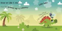 Forlaget Bolden Titte-bøh! Lille Dino|Børn Dinosaur Legetøj|Børnebøger