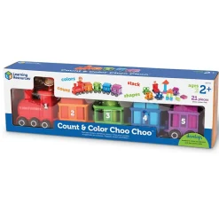 Learning Resources Tæl & Sorter - Toget Choo Choo| Sprog & Leg|Matematik & Leg