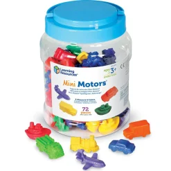 Learning Resources Tæl & Sorter - Transport, 72 dele| Logik & Talforståelse|Matematik & Leg