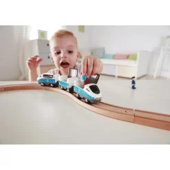 Hape Tog tilbehør - Intercity-tog, 7 dele| Dukkehus & Legesæt