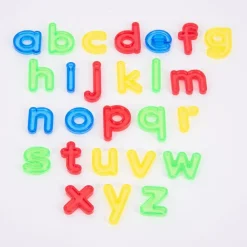tickit® Transparente små bogstaver a-z, 26 stk| Sprog & Leg|Lysborde