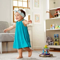 Melissa & Doug Trækkelegetøj - Karrusel| Tumlinge Legetøj
