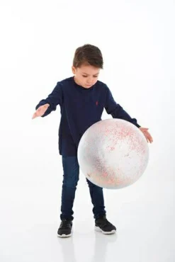 Tumlebold med konfetti - Stor 40cm Ø|Børn Vis Alle Varer (Særlige Behov)|Grovmotorik
