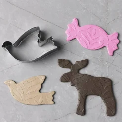Creativ Company Udstiksforme - Julemotiver, 4 stk| Med I Køkkenet|Jul