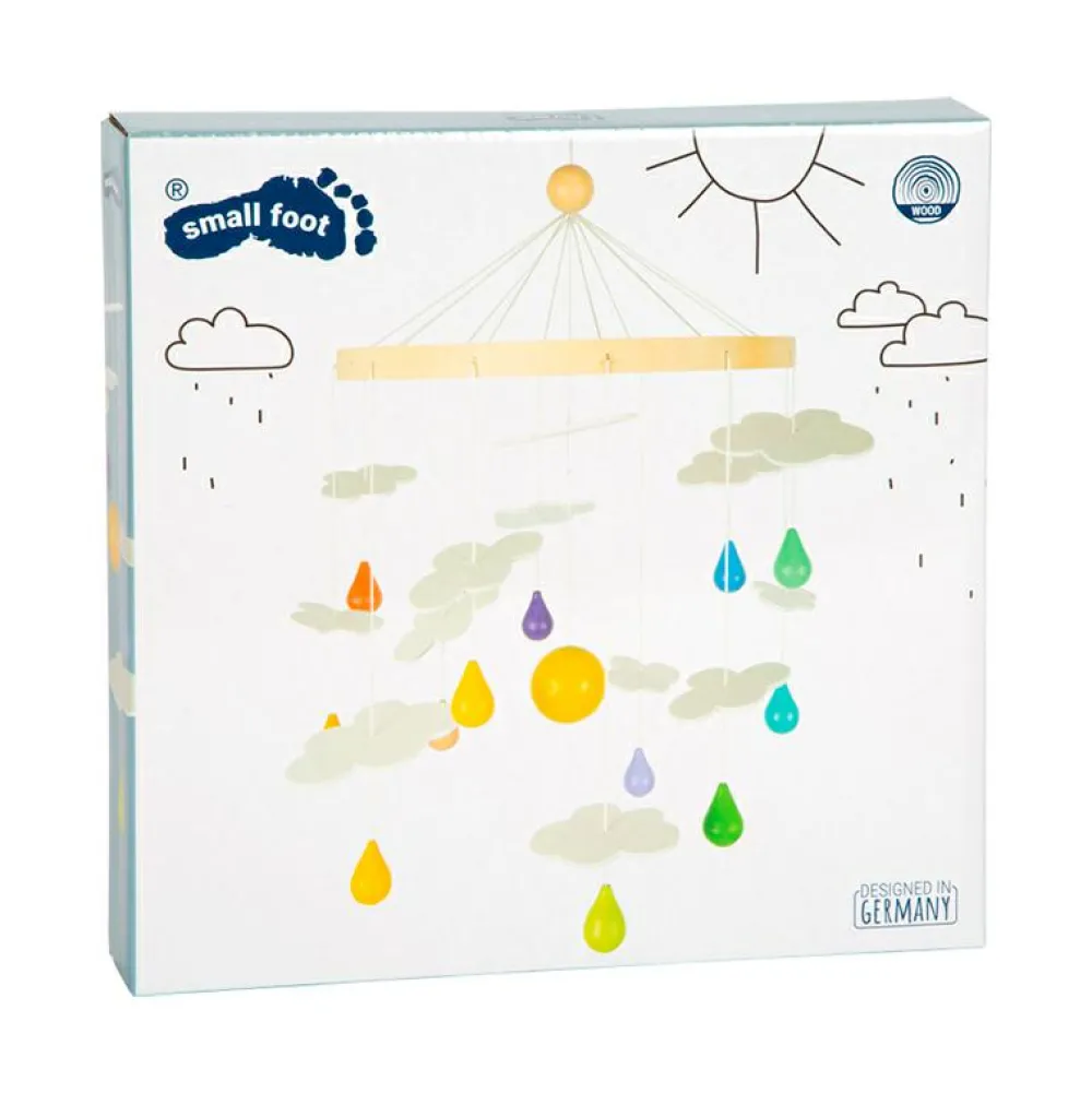small foot Uro - Regnbue-skyer| Babylegetøj
