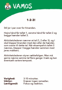 Vamos Hjernetræning Junior|Børn Grovmotorik|Mindfulness For Børn