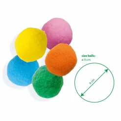 SES Creative Vandbombebolde Ø9 cm - 5 stk| Udeleg|Legetøj Til Ferien