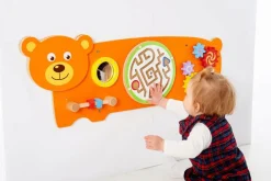 Vægpanel - Bjørn| Finmotorik|Babylegetøj