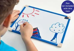 Brainstorm Whiteboard, magnetisk - 25 x 29,5 cm| Sprog & Leg|Skolesjov