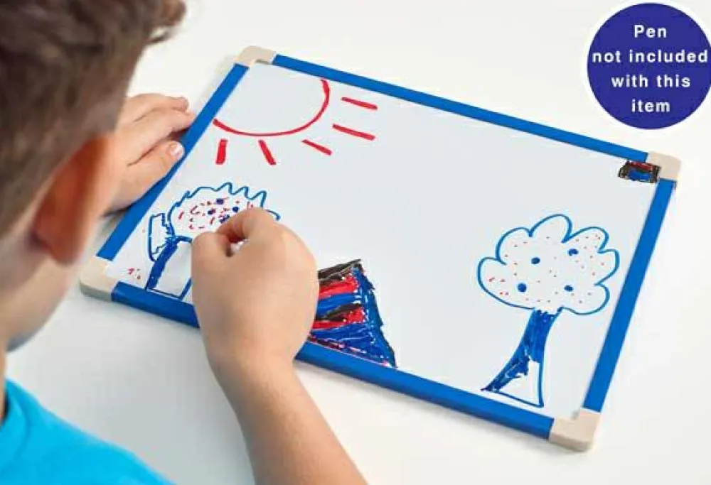 Brainstorm Whiteboard, magnetisk - 25 x 29,5 cm| Sprog & Leg|Skolesjov